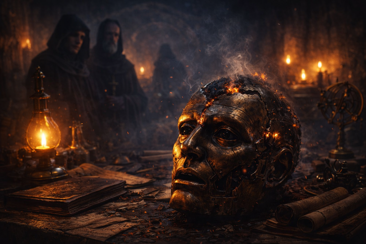 La Testa di Bronzo che Parlò Troppo Tardi