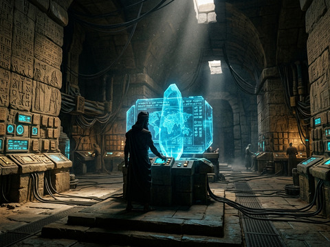 La password degli dèi: Come funzionavano i cristalli di memoria "ME" nei templi sumeri