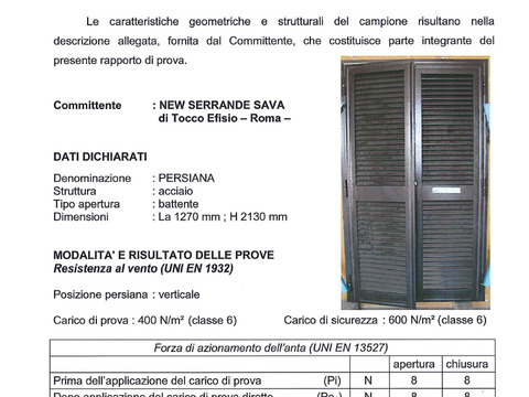 Certificazioni