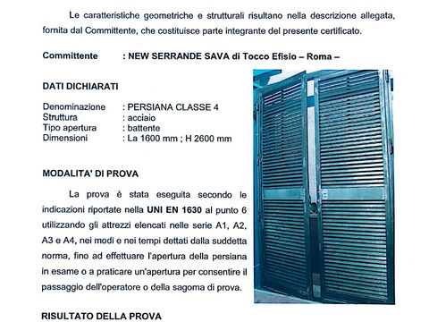 Certificazioni